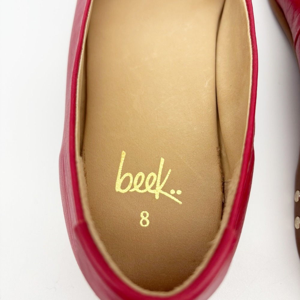 NWB Beek Swiftlet Ballet Slipper in Lipstick Size 8 - Picture 12 of 14